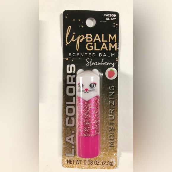 L.A. Colors Moisturizing Lip Balm Glitzy - Picture 2 of 3